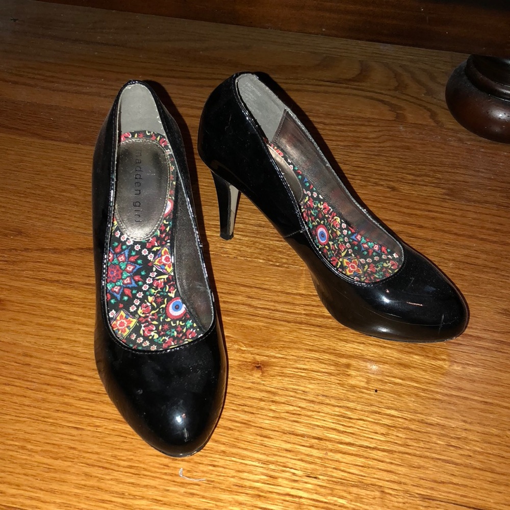 Black heels